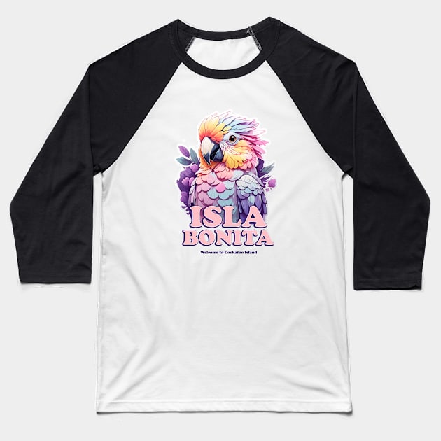 Isla Bonita Baseball T-Shirt by 3coo